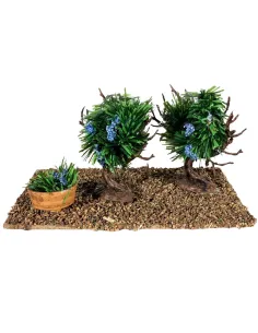 Vigneto uva nera per statue da 8-10 cm 2