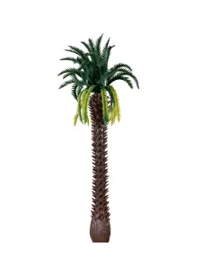 Grafted palm without base in PVC for 6–8 cm Nativity figures
