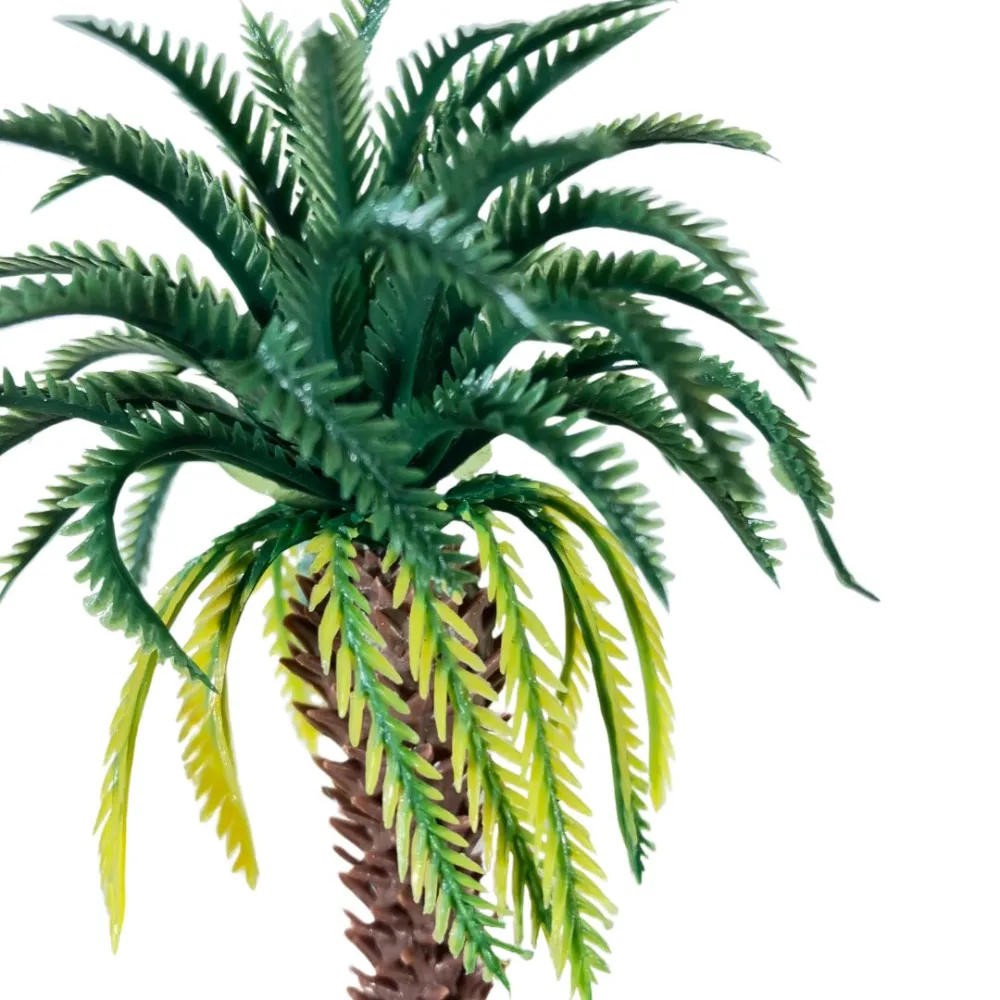 Grafted palm without base in PVC for 6–8 cm Nativity figures