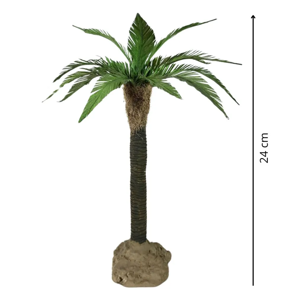 Palm tree with 15 leaves for 10–15 cm Nativity figures