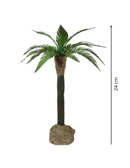 Palm tree with 15 leaves for 10–15 cm Nativity figures