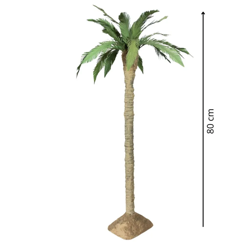 Palm tree with 15 leaves for 30–35 cm Nativity figures