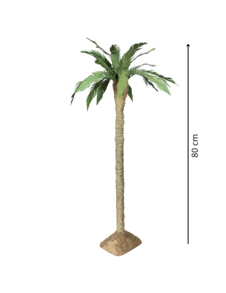 Palm tree with 15 leaves for 30–35 cm Nativity figures