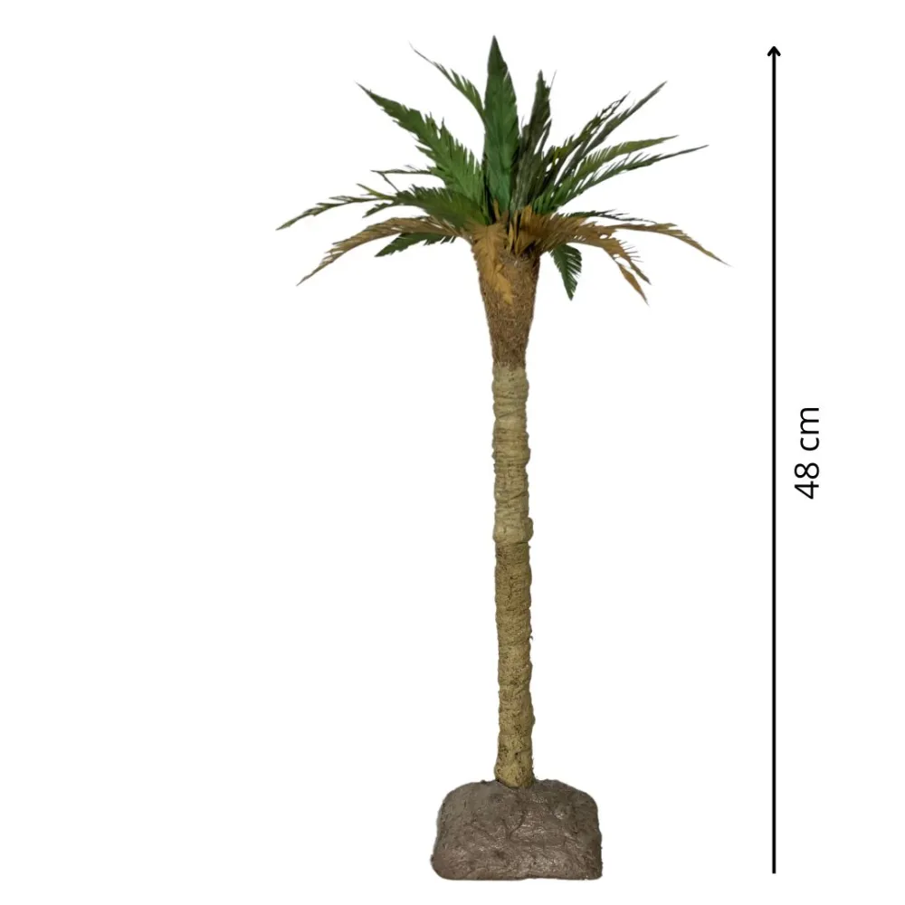 Palm tree with 25 leaves for 20–25 cm Nativity figures