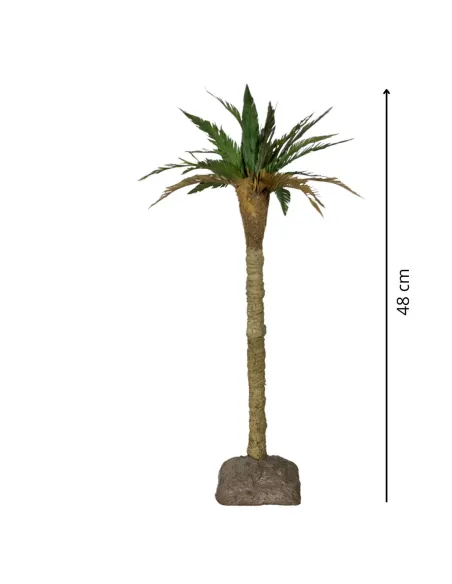 Palm tree with 25 leaves for 20–25 cm Nativity figures