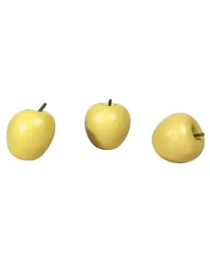 Set 3 mele gialle per statue da 30 cm 2