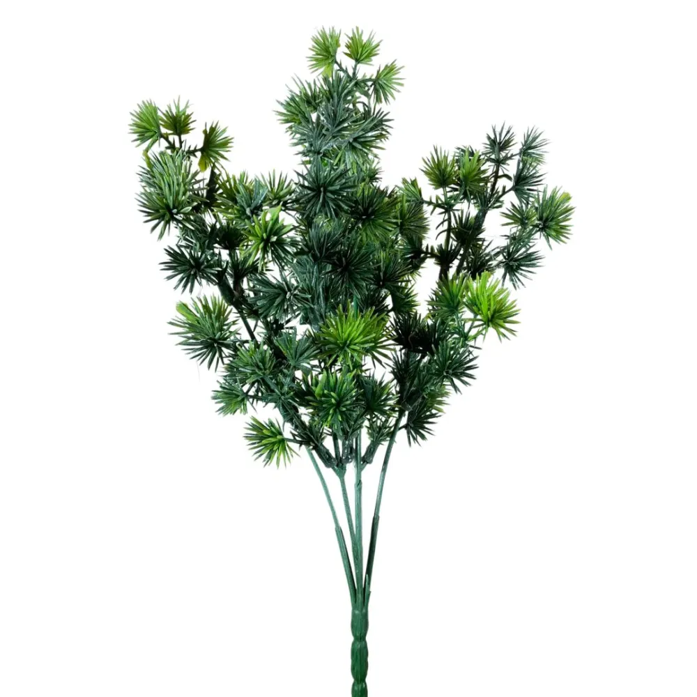 Ramo verde aghiforme in pvc