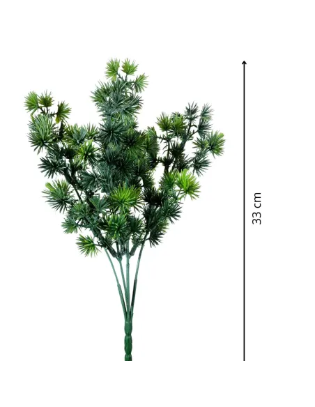Ramo verde aghiforme in pvc