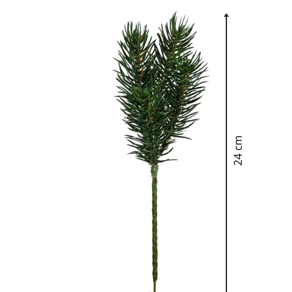 Fir pick branch in PVC