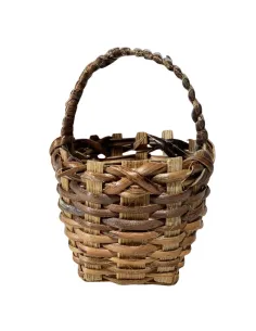 Wicker Basket with Handle for 20 cm Nativity Figures