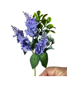 Ramo lavanda e bacche in pvc