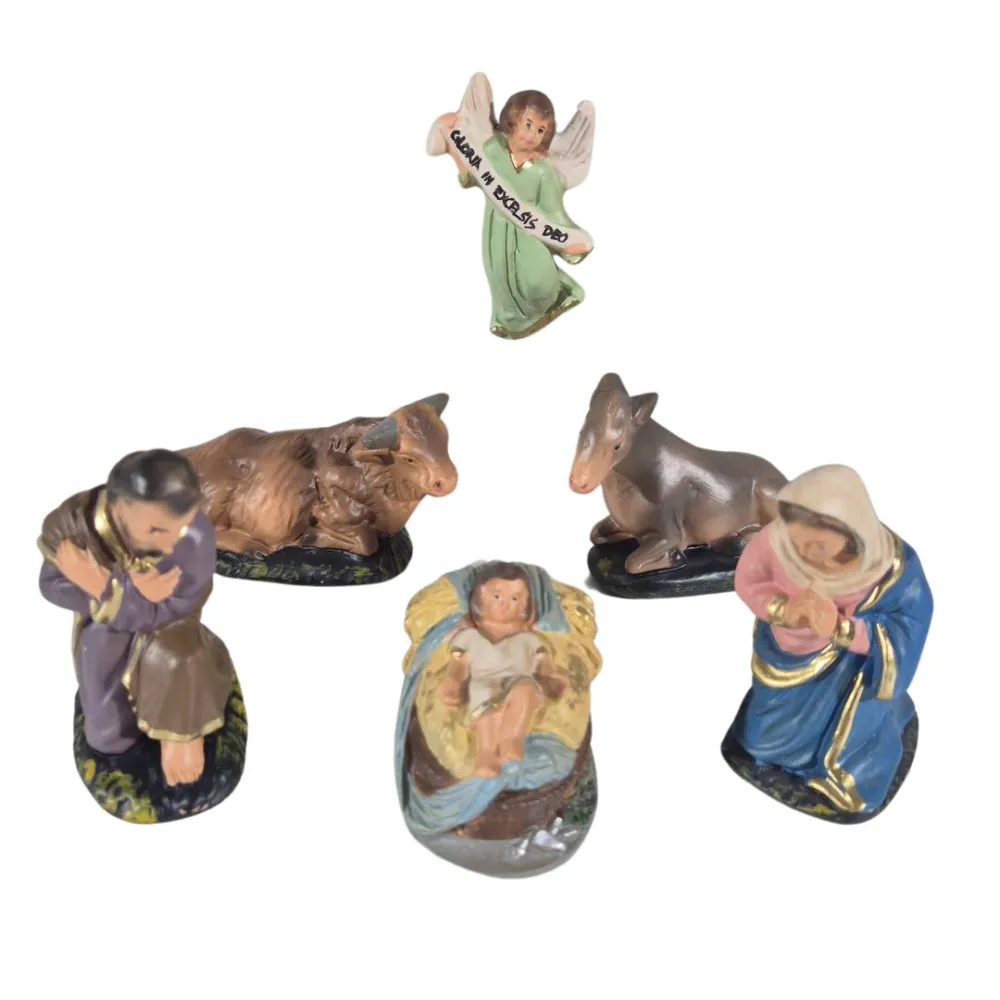 6-Piece Nativity Set, 10 cm Series