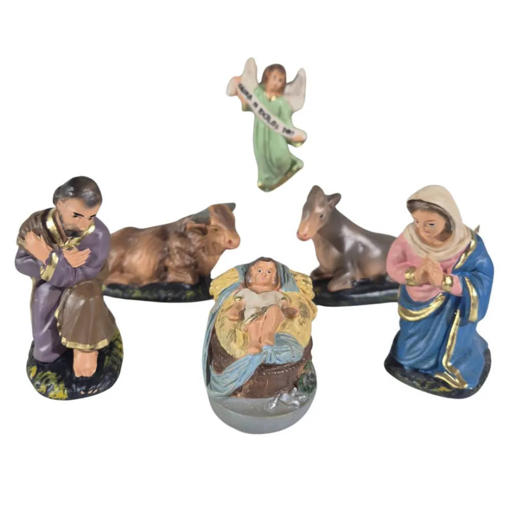 6-Piece Nativity Set, 10 cm Series
