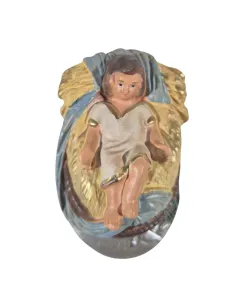 Gesù completo di culla serie 10 cm