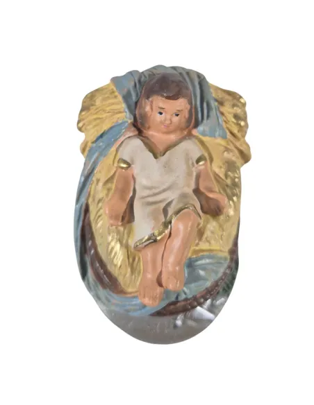 Gesù completo di culla serie 10 cm