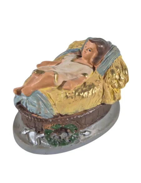 Gesù completo di culla serie 10 cm