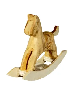 Wooden Rocking Horse for 15–20 cm Nativity Figures