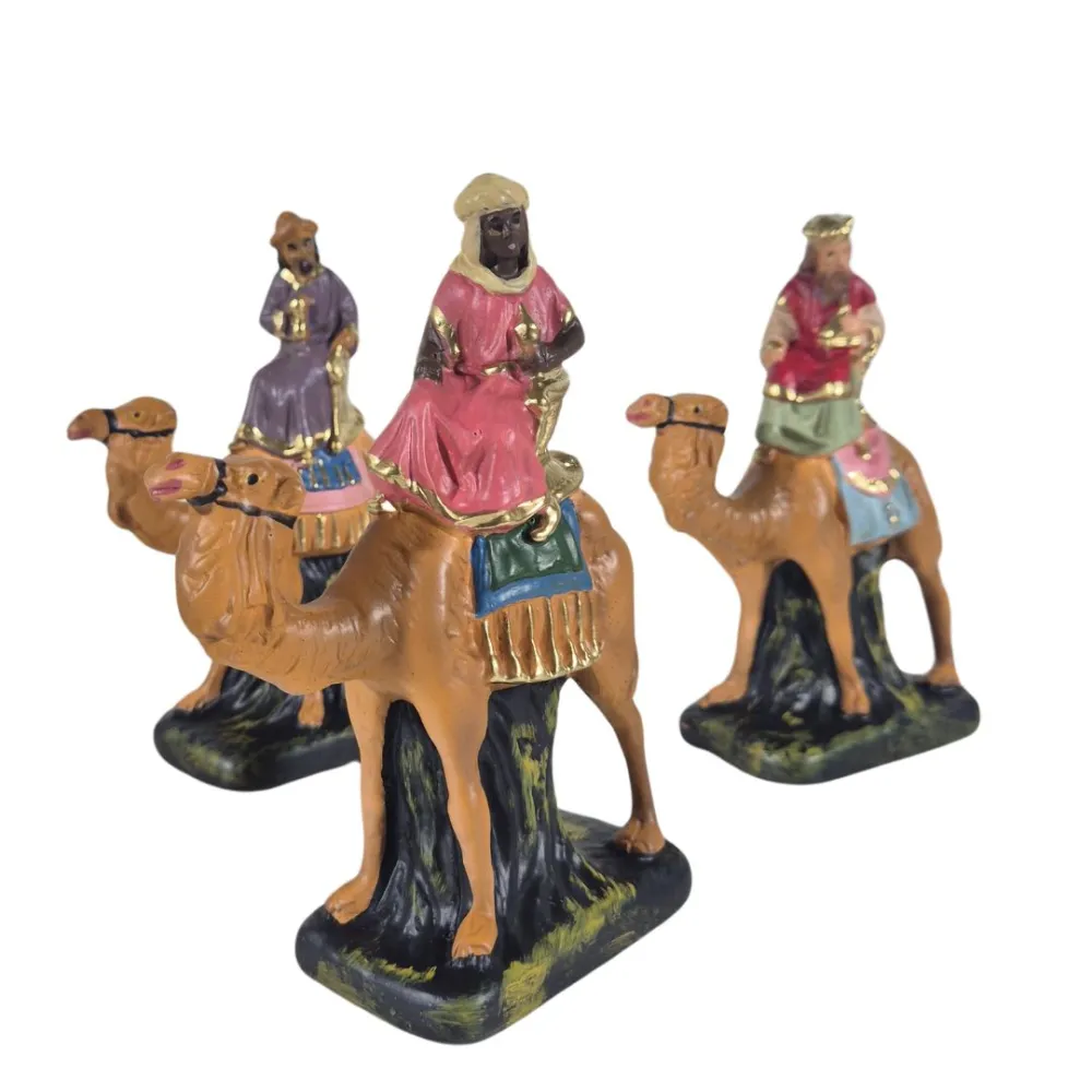 Three Wise Men on Camels, 10 cm Series