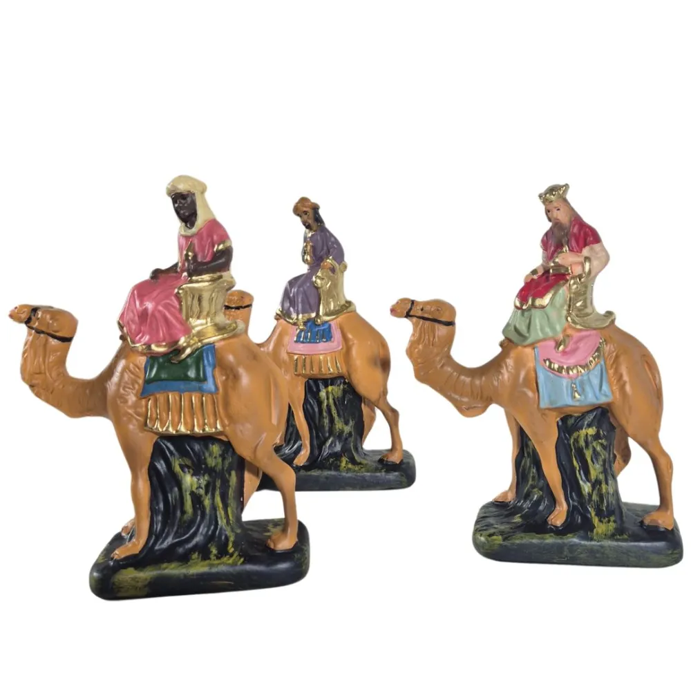 Three Wise Men on Camels, 10 cm Series