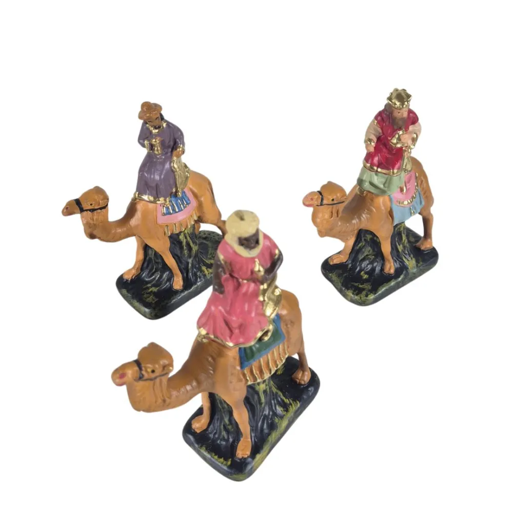Three Wise Men on Camels, 10 cm Series