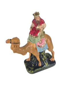 Wise Man Bearing Gold on Camel, 10 cm Series 2