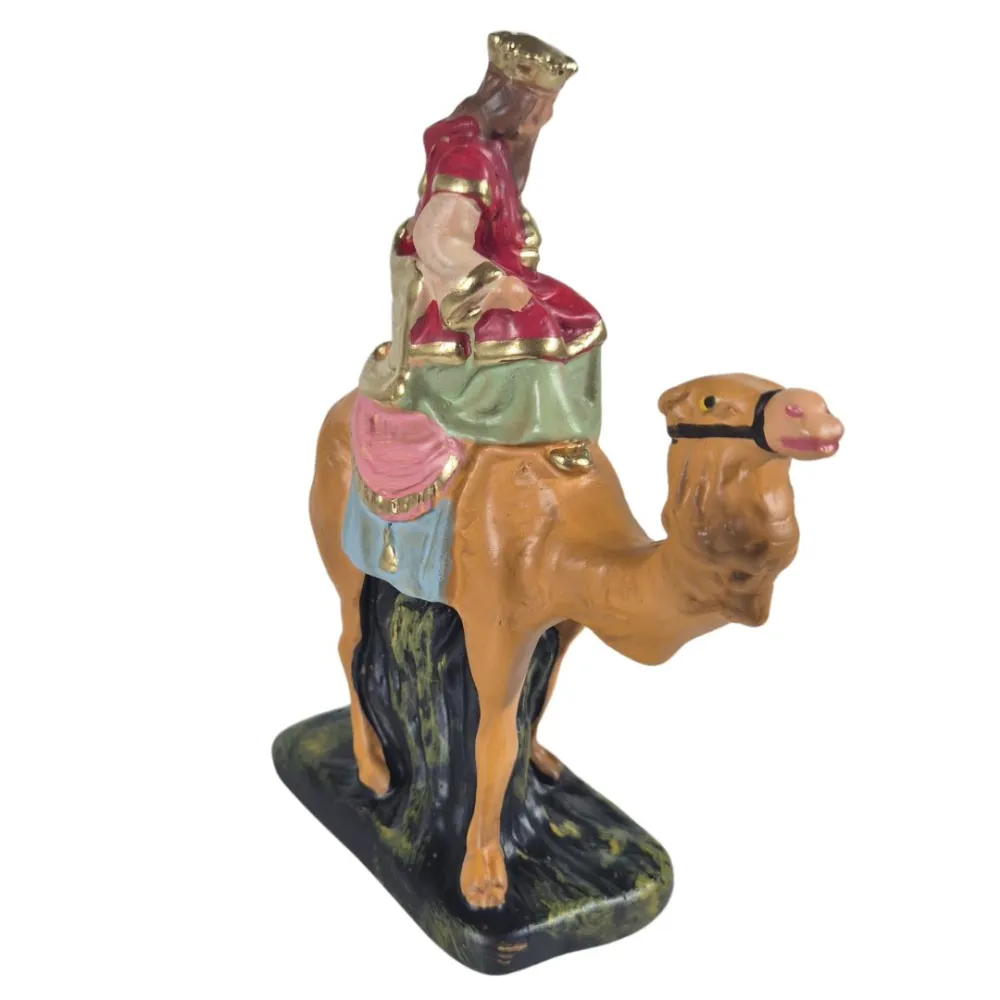Wise Man Bearing Gold on Camel, 10 cm Series