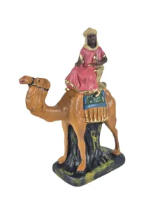 Wise Man Bearing Frankincense on Camel, 10 cm Series