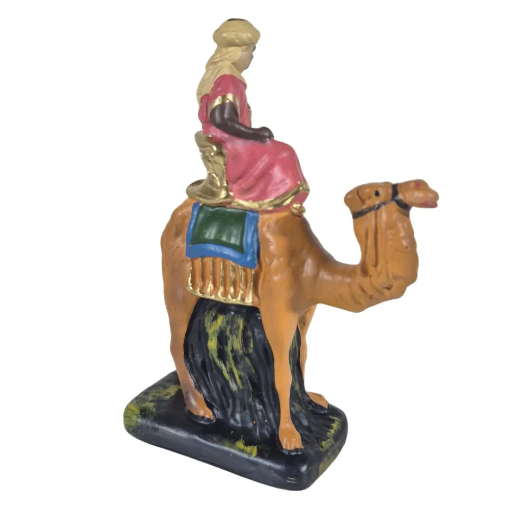 Wise Man Bearing Frankincense on Camel, 10 cm Series