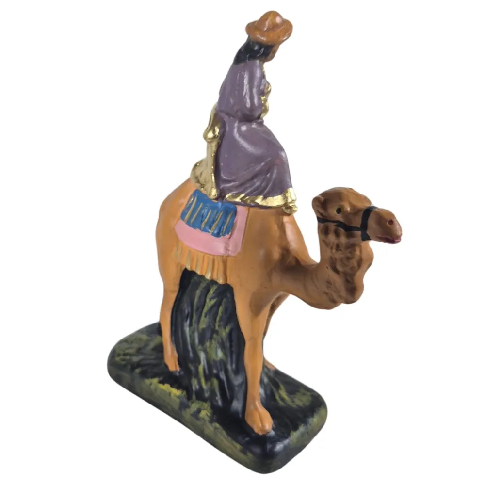 Wise Man Bearing Myrrh on Camel, 10 cm Series