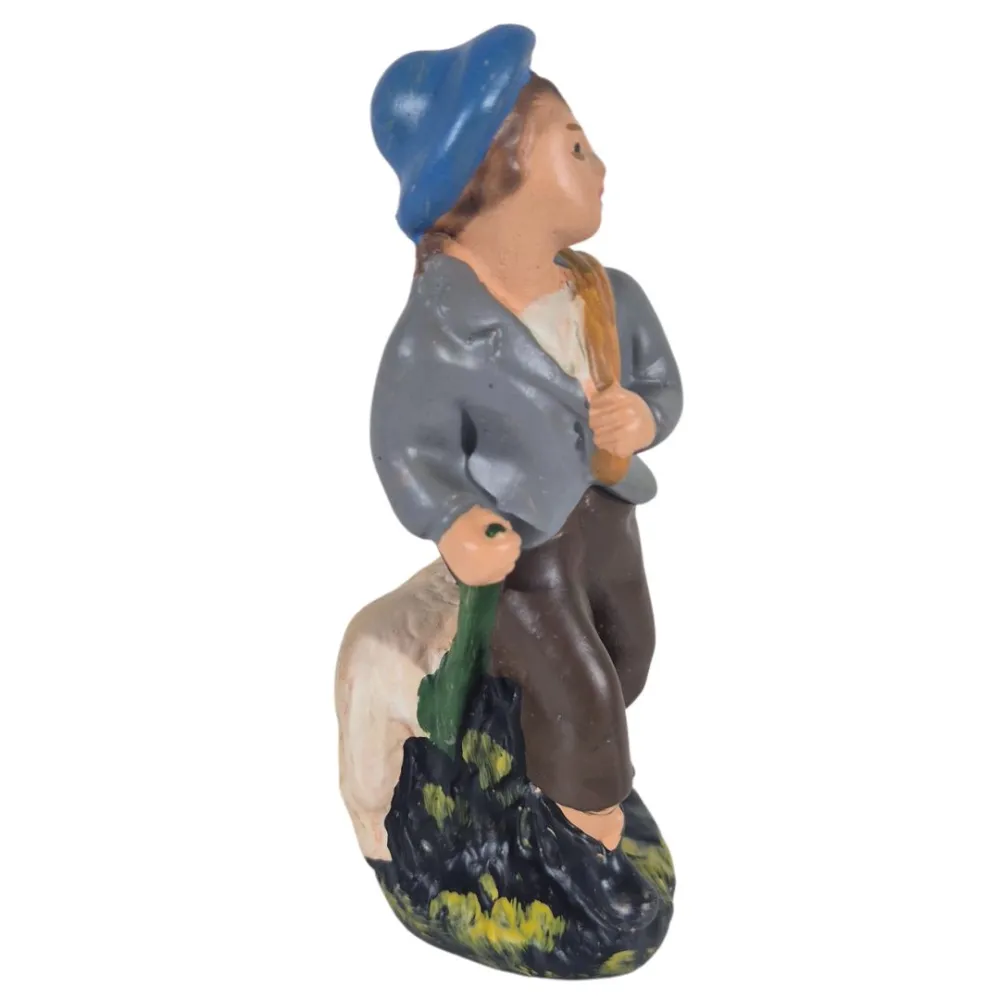 Shepherd with Sheep and Lamb, 10 cm Series