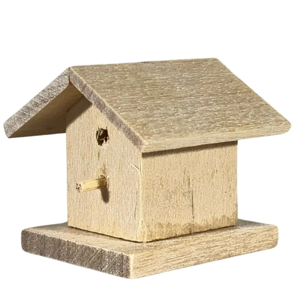 Wooden Birdhouse for 20–25 cm Nativity Figures