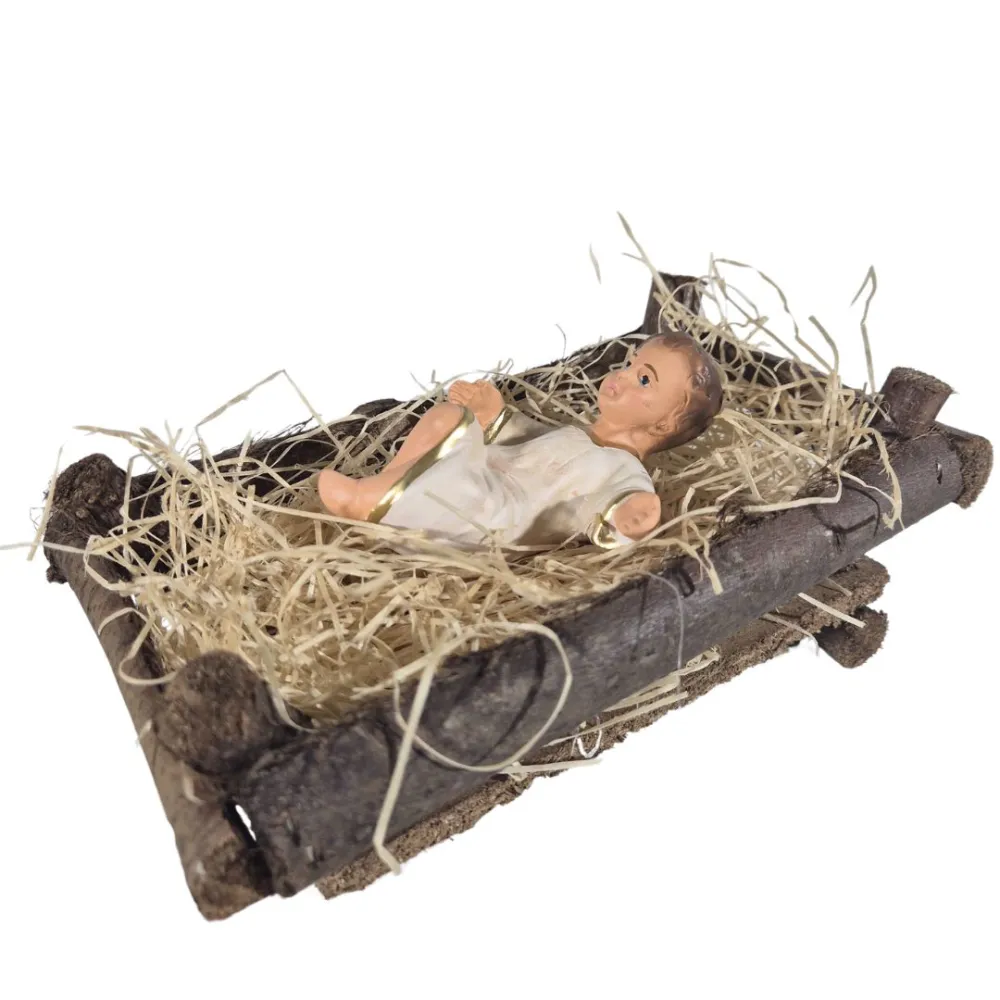 Infant Jesus with Manger, 20 cm Series