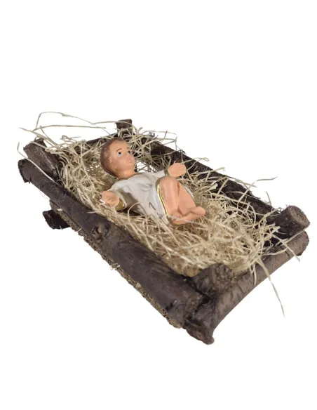 Infant Jesus with Manger, 20 cm Series