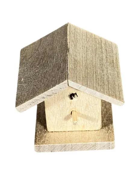 Wooden Birdhouse for 20–25 cm Nativity Figures