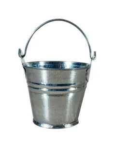 Secchio con manico in lamiera per statue da 30-35 cm
