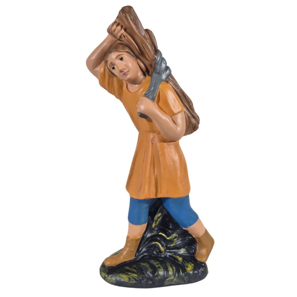 Traveller Carrying Firewood, 20 cm Series