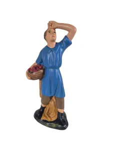 Uomo con cesto serie 20 cm