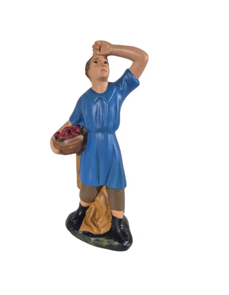 Uomo con cesto serie 20 cm