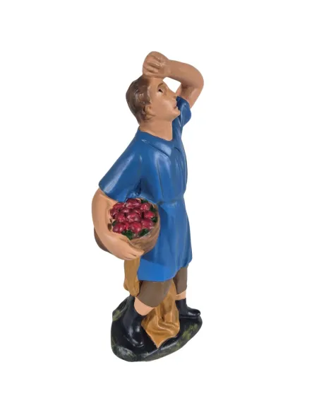 Uomo con cesto serie 20 cm