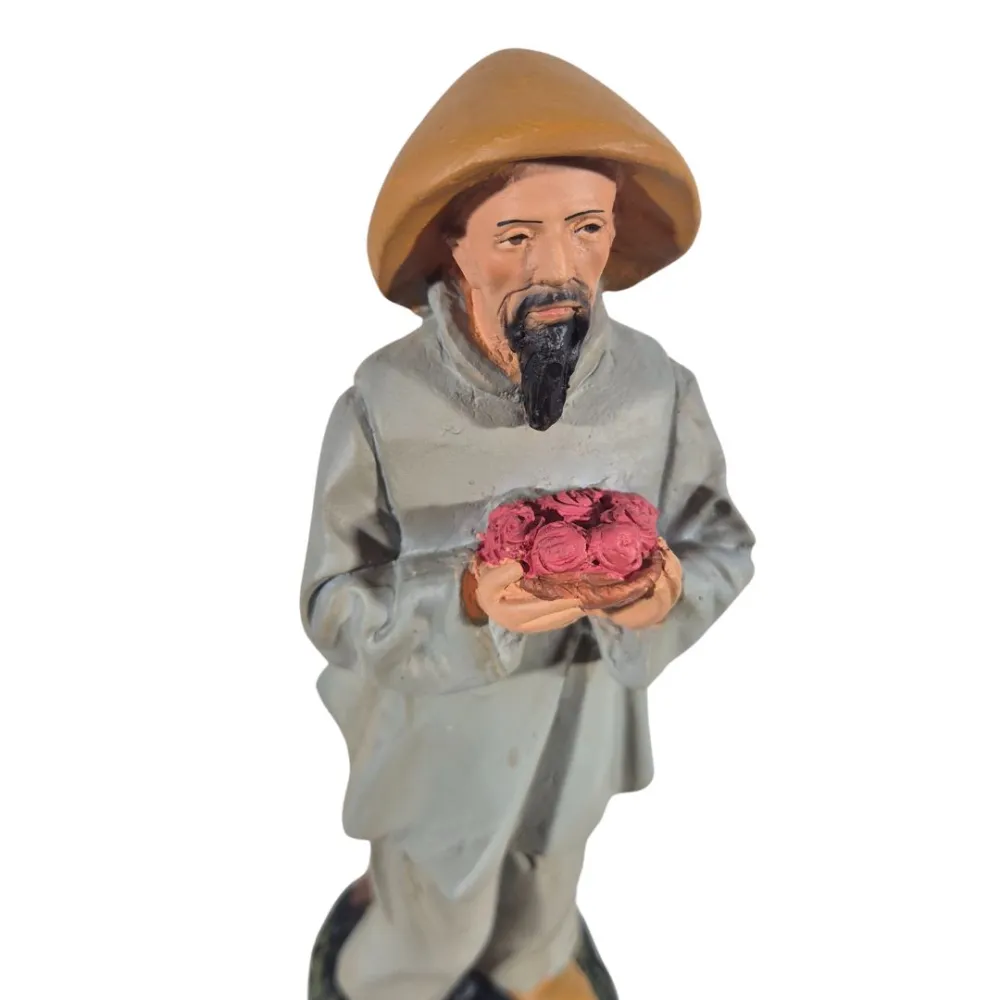 Middle Eastern Man with Flowers, 20 cm Series