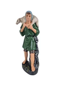 Pastore con pecora in spalla serie 20 cm