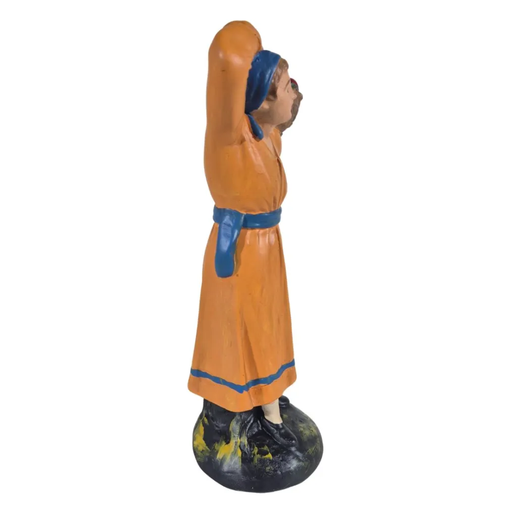 Woman with Basket on Shoulder, 20 cm Series