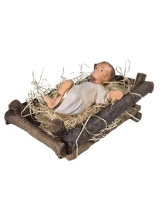 Gesù completo di culla serie 30 cm 2