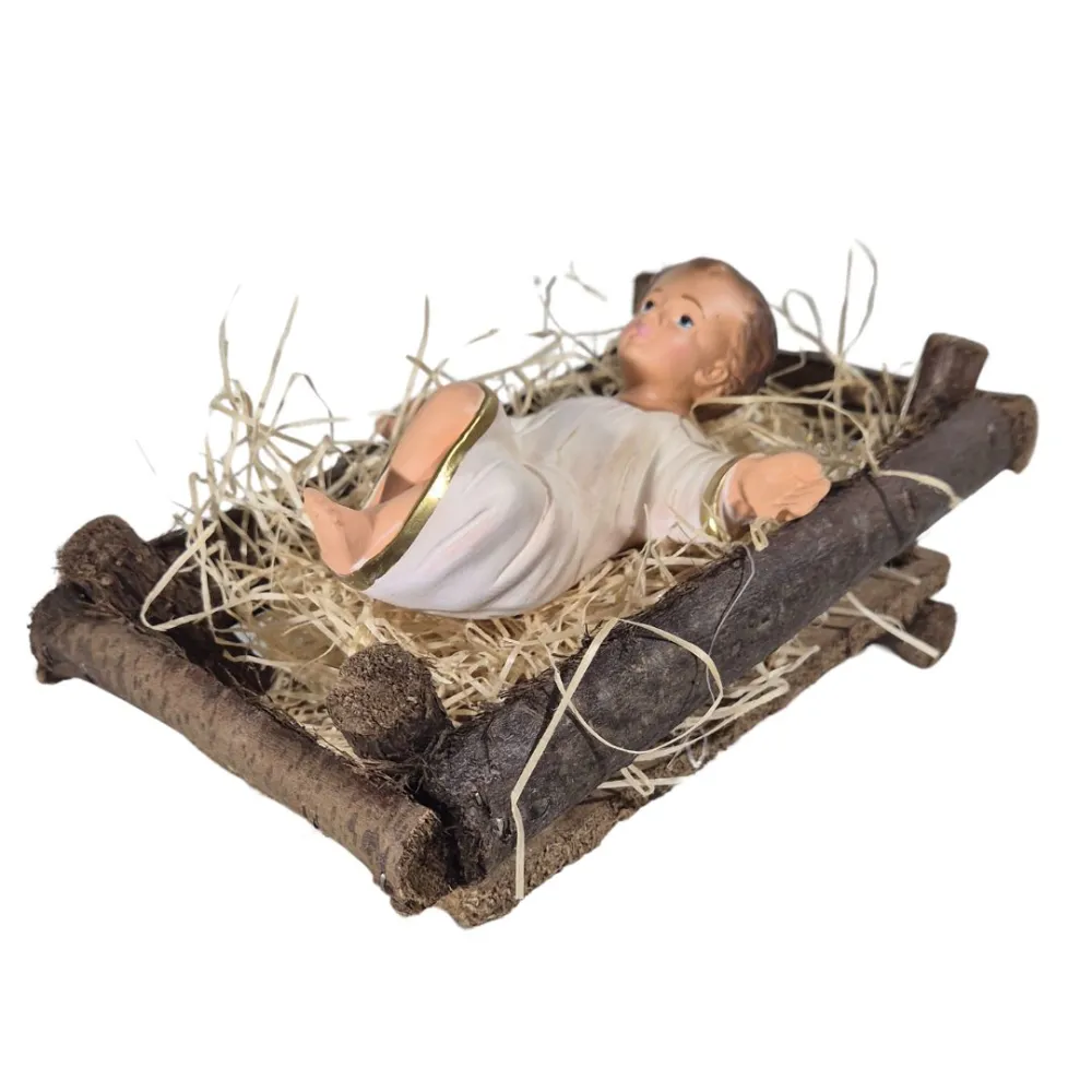 Infant Jesus with Cradle, 30 cm Series