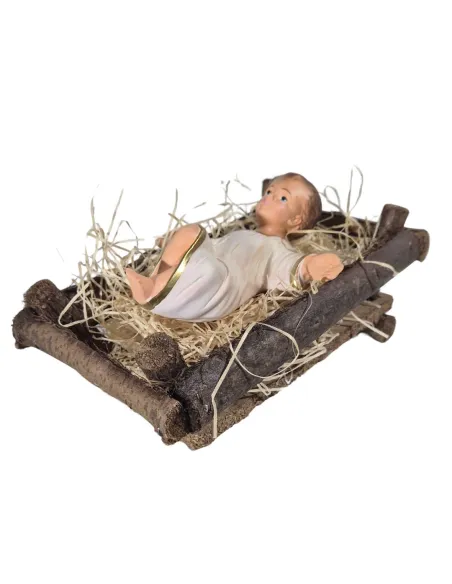 Gesù completo di culla serie 30 cm