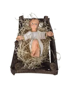 Gesù completo di culla serie 30 cm