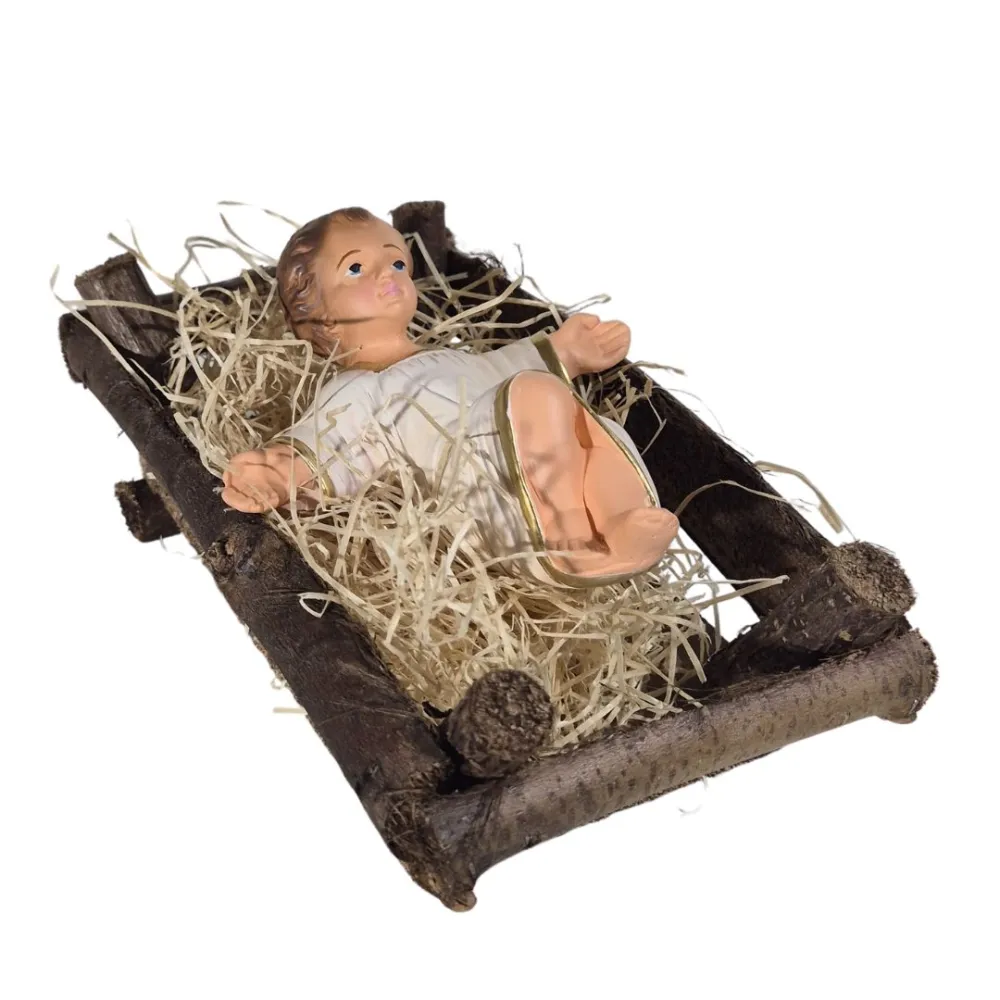 Infant Jesus with Cradle, 30 cm Series