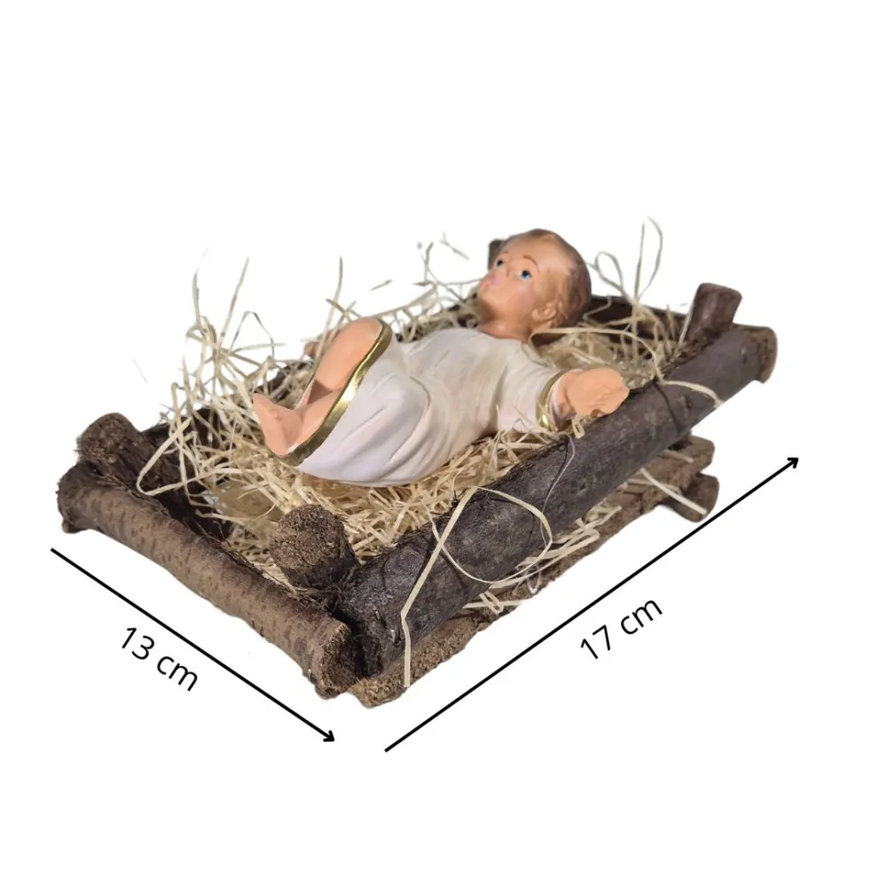 Infant Jesus with Cradle, 30 cm Series