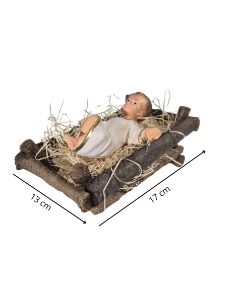 Infant Jesus with Cradle, 30 cm Series