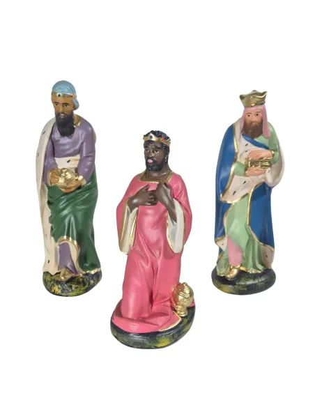 Set Re Magi in gesso serie 30 cm